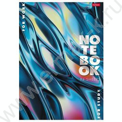 Тетрадь  96л А4 линейка "Яркие переливы" /глянец/ ассорти | Фото 2