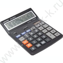 Калькулятор DD-9916 /154*203*25мм, двойное питание /черный, 14 разряд | Фото 1