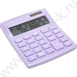 Калькулятор DD-3310P /105*127*21мм, двойное питание /пастельно - сиреневый, 10 разряд | Фото 1
