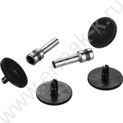 Набор запасных частей д/дырокола большой мощности "deVENTE" 6 шт (2 метал. пробойника + 4 диска) | Фото 1