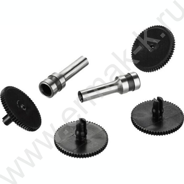 Набор запасных частей д/дырокола большой мощности "deVENTE" 6 шт (2 метал. пробойника + 4 диска) | Фото 1