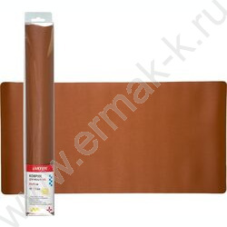 Коврик для мыши XXL  (800*400*1,5мм) эко кожа, прошитый край /коричневый | Фото 2