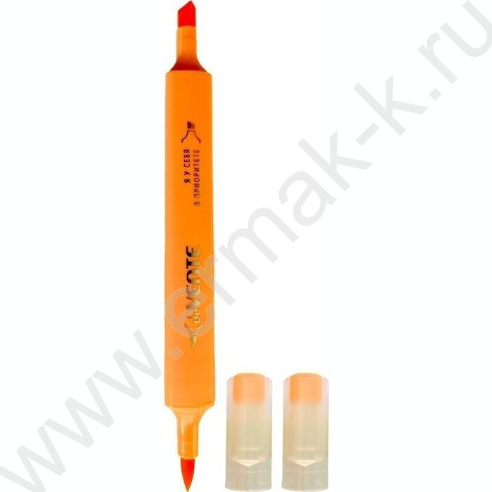 Текстовыделитель /набор  6цв/ двусторонние (кисть 2 мм/косой 4 мм "Mentality", трёхгранный корпу | Фото 3