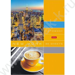 Тетрадь  80л А4 клетка "Деловой город" | Фото 1