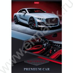 Тетрадь  80л А4 клетка "Премиальные авто" | Фото 1