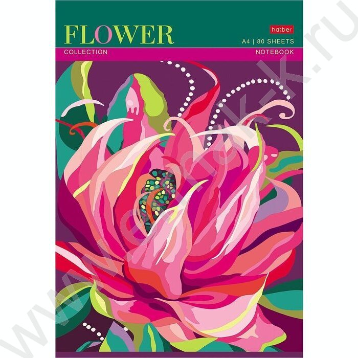 Тетрадь  80л А4 клетка "Палитра природы" | Фото 1