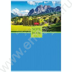 Тетрадь  80л А4 клетка "Живописные пейзажи" | Фото 1