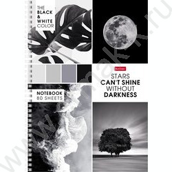 Тетрадь  80л А4 клетка/спираль "Калейдоскоп Моментов" | Фото 1