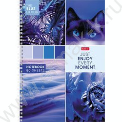 Тетрадь  80л А4 клетка/спираль "Калейдоскоп Моментов" | Фото 4