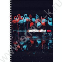 Тетрадь  80л А4 клетка/спираль "Расфокус" глянц.лам. | Фото 2