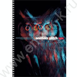 Тетрадь  80л А4 клетка/спираль "Расфокус" глянц.лам. | Фото 3