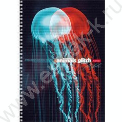 Тетрадь  80л А4 клетка/спираль "Расфокус" глянц.лам. | Фото 4