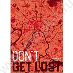 Тетрадь  96л А4 клетка "Не теряйся!" /мат ламин,тиснение/ | Фото 1