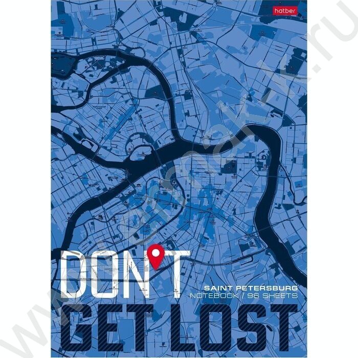 Тетрадь  96л А4 клетка "Не теряйся!" /мат ламин,тиснение/ | Фото 2