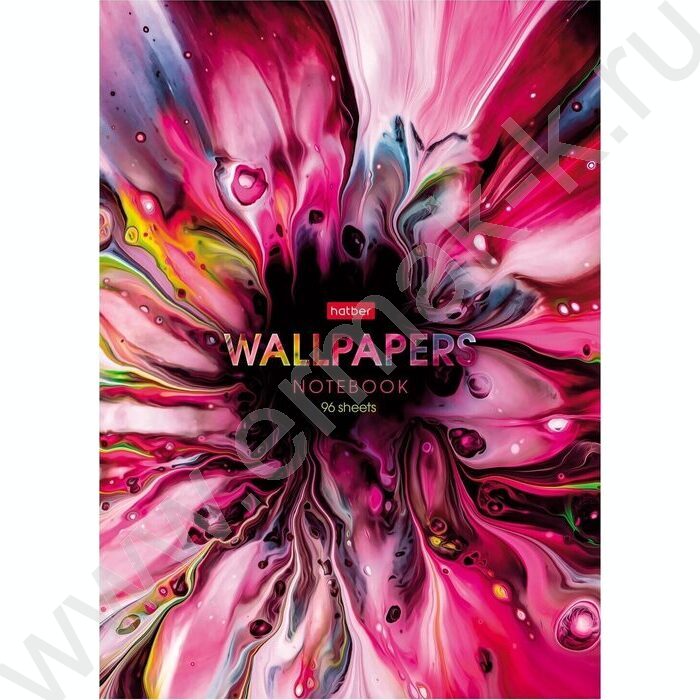 Тетрадь  96л А4 клетка "Калейдоскоп" /глянц. ламин./ | Фото 2