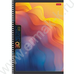 Тетрадь  96л А4 клетка/спираль "Абстракция" /глянц. ламин/ | Фото 4