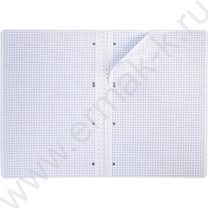 Тетрадь  96л А4 клетка/спираль "Абстракция" /глянц. ламин/ | Фото 5