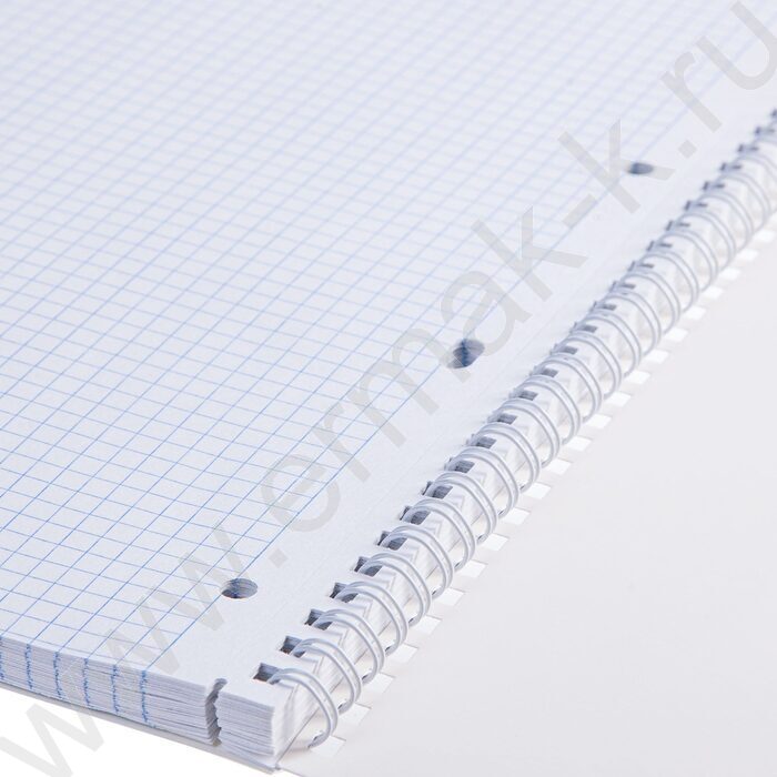 Тетрадь  96л А4 клетка/спираль "Абстракция" /глянц. ламин/ | Фото 6