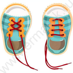 Шнуровка деревянная Baby Toys"Ботинки" | Фото 8