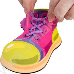 Шнуровка деревянная Baby Toys"Сапожки" | Фото 9