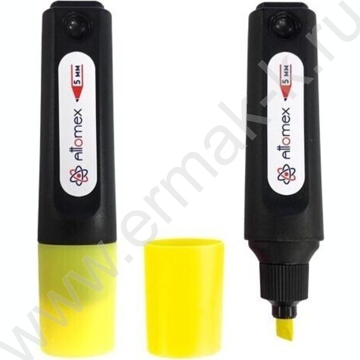 Текстовыделитель /желтый/ 1-5мм косой | Фото 1