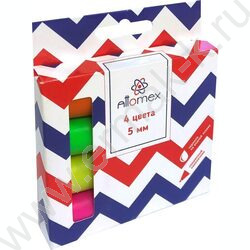 Текстовыделитель /набор  4цв - желт, зел, оранж, роз /1-5мм косой /блистер | Фото 2