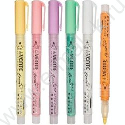 Маркер акриловый /набор  6цв/ "Creative Light" Пастельные цвета | Фото 2