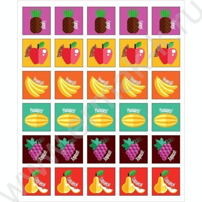 Наклейки-оценки /набор 150шт/5дизайнов /блистер | Фото 2