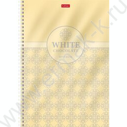 Тетрадь  96л А4 клетка/спираль "Chocolate" /металлизиров. картон, выб лак/ ассорти | Фото 5