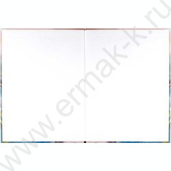 Тетрадь  96л А4 клетка/тв.обл. "Золотые разводы" /лянц.лам./ | Фото 3