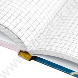 Тетрадь  96л А4 клетка/тв.обл. "Золотые разводы" /лянц.лам./ | Фото 6