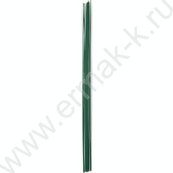 Проволока флористическая зеленая D1,2мм*40см 12шт, в пластиковой оплётке | Фото 1