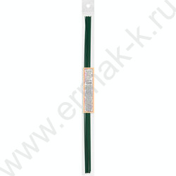 Проволока флористическая зеленая D1,2мм*40см 12шт, в пластиковой оплётке | Фото 3