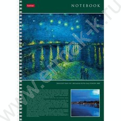 Тетрадь  96л А4 клетка/спираль "Живопись и мир" 4вида | Фото 1