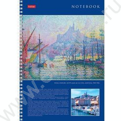 Тетрадь  96л А4 клетка/спираль "Живопись и мир" 4вида | Фото 2