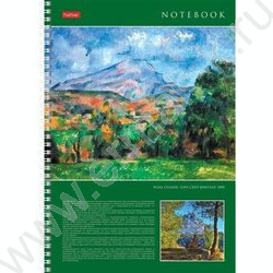 Тетрадь  96л А4 клетка/спираль "Живопись и мир" 4вида | Фото 4