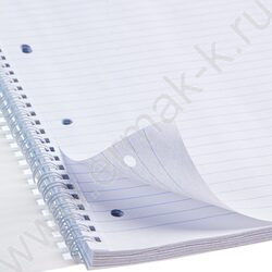 Тетрадь  96л А4 линейка/спираль "Floral collection" /выб лак/ ассорти | Фото 6