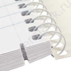 Тетрадь  96л А4 линейка/спираль "Студенту- Синяя" /мат.ламин,тиснение/ ассорти | Фото 4