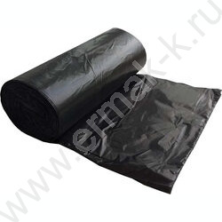 Мешки д/мусора ПНД 50*60 30л, 10мкм(черный) 20шт/рул. "Гранит" | Фото 2