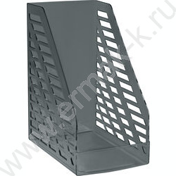 Лоток вертикальный литой "XXL" /тонированный черный /ширина 160мм | Фото 1