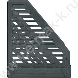 Лоток вертикальный литой "XXL" /тонированный черный /ширина 160мм | Фото 2