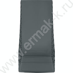 Лоток вертикальный литой "XXL" /тонированный черный /ширина 160мм | Фото 3