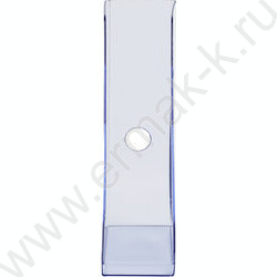 Лоток вертикальный литой "Актив" /тонированный голубой /ширина 70мм | Фото 3