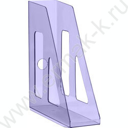 Лоток вертикальный литой "Актив" /тонированный фиолетовый /ширина 70мм | Фото 1