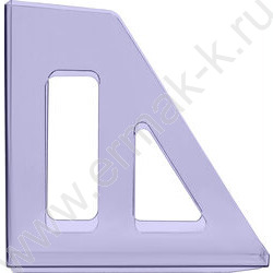 Лоток вертикальный литой "Актив" /тонированный фиолетовый /ширина 70мм | Фото 2