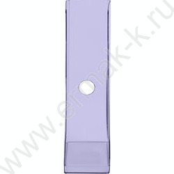 Лоток вертикальный литой "Актив" /тонированный фиолетовый /ширина 70мм | Фото 3