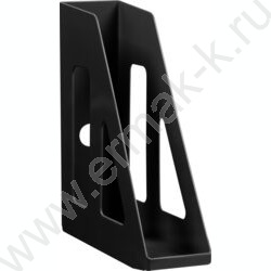 Лоток вертикальный литой "Актив" /черный /ширина 70мм | Фото 1