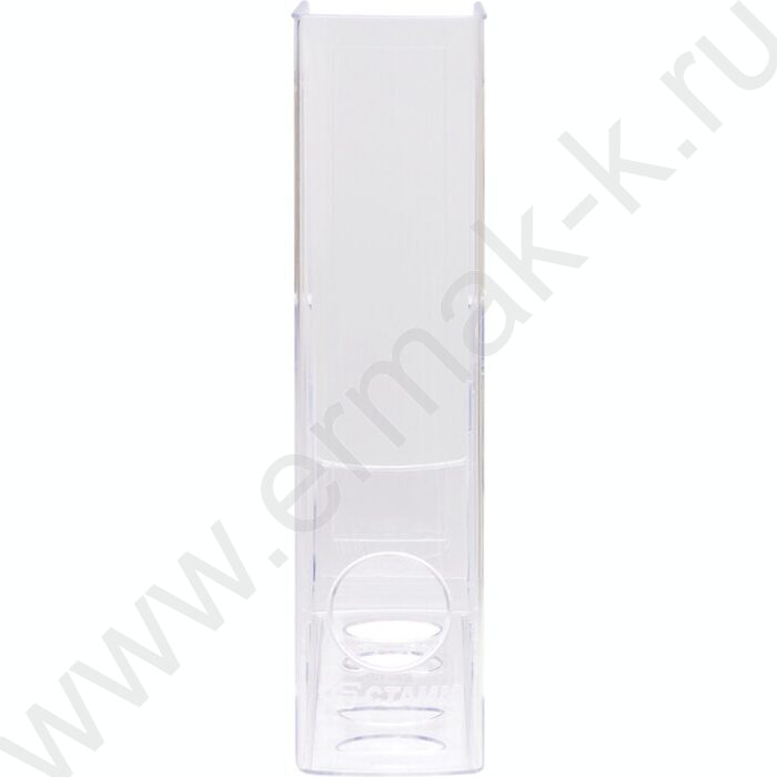 Лоток вертикальный "Лидер" /прозрачный /ширина 75мм | Фото 4