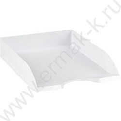 Лоток горизонтальный литой "Дельта" /белый | Фото 1
