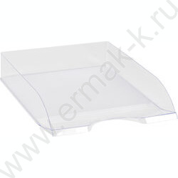 Лоток горизонтальный литой "Дельта" /прозрачный | Фото 1
